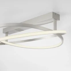 Paul Neuhaus 6739-55 Q-BELUGA  LED Deckenleuchte stahlfarben Smart Home