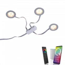 Paul Neuhaus 1150-95 Q-ELLI LED Einbauleuchte aluminium 3er-Set