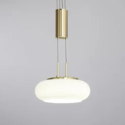 Paul Neuhaus 2076-60 Q-ETIENNE Pendelleuchte 2-flammig Messing Matt