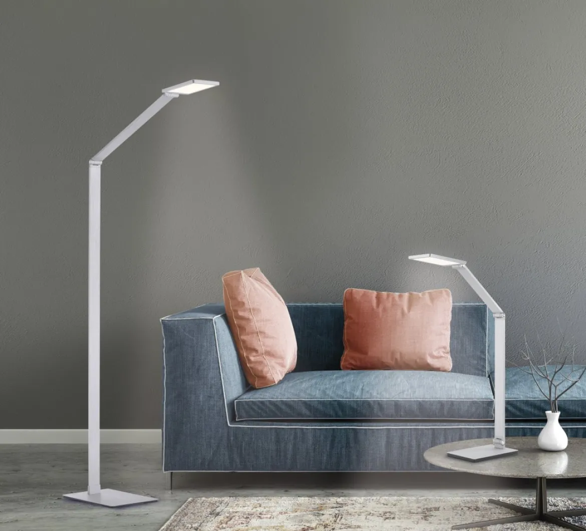 Paul Neuhaus 4875-95 Q-HANNES Tischleuchte aluminium