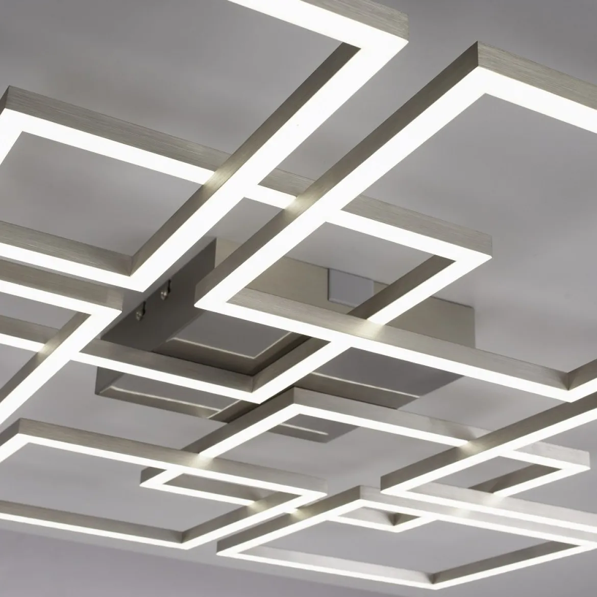 Paul Neuhaus 6015-55 Q-INIGO Deckenleuchte stahl 8-flammig