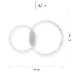 Paul Neuhaus 6590-95 Q-KATE Deckenleuchte aluminium
