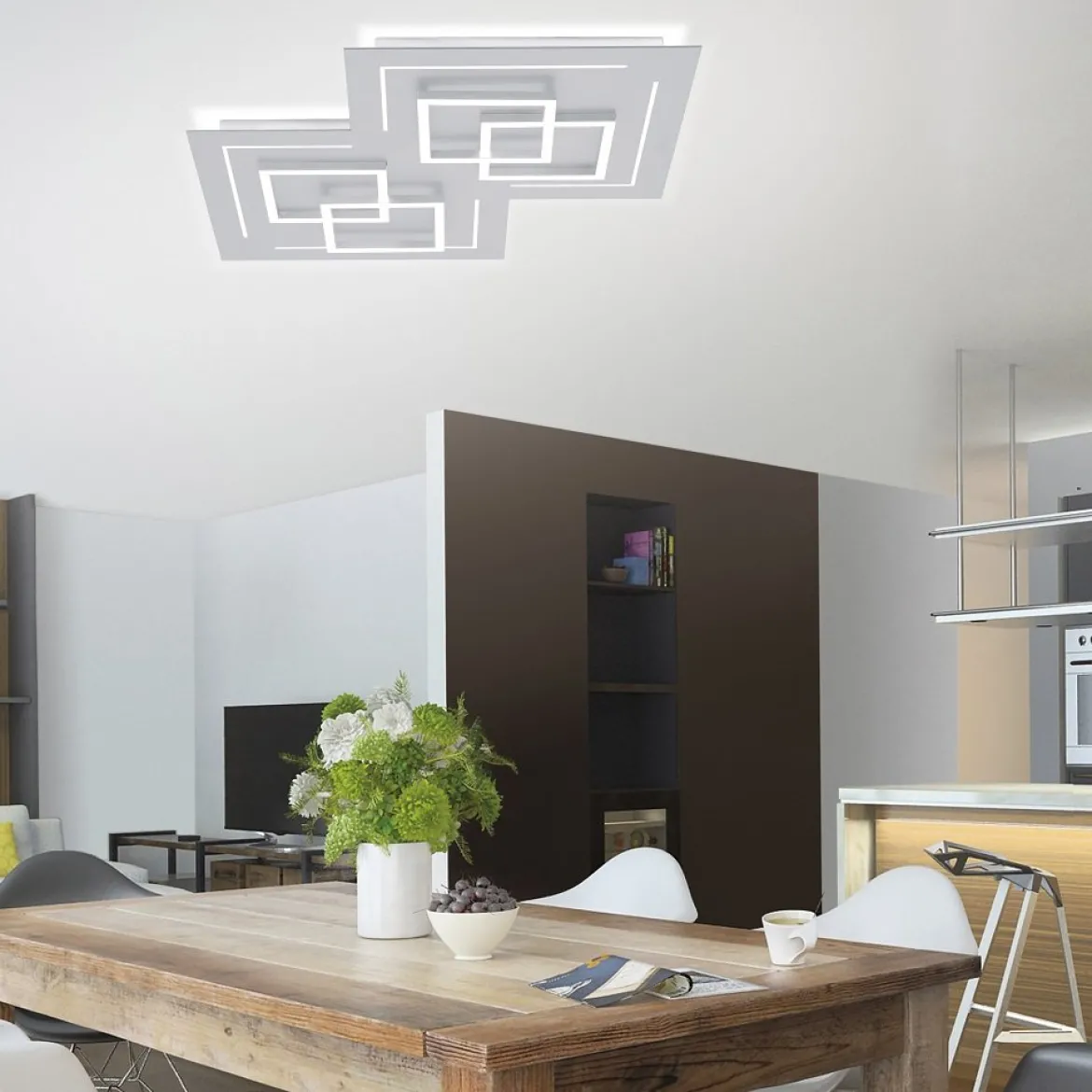Paul Neuhaus 8181-95 Q-LINEA Deckenleuchte aluminium