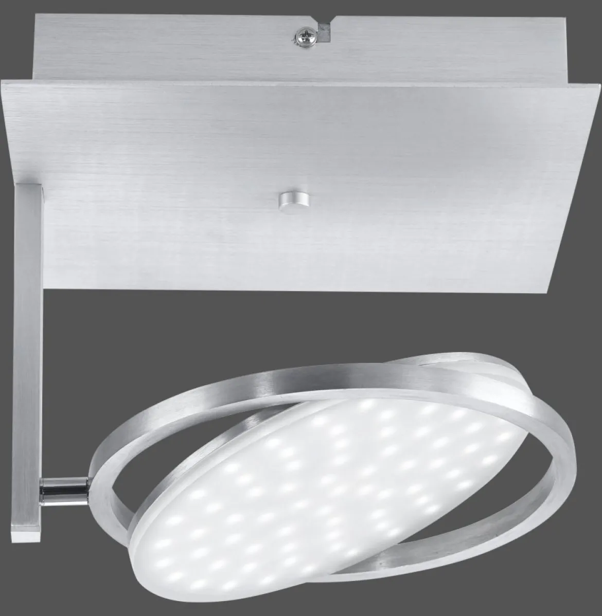 Paul Neuhaus 6801-95 Q-ORBIT LED Deckenleuchte aluminium