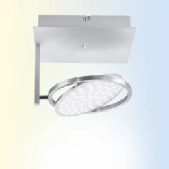 Paul Neuhaus 6801-95 Q-ORBIT LED Deckenleuchte aluminium