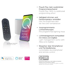 Paul Neuhaus 694-55 Q-ROSA Stehleuchte stahl
