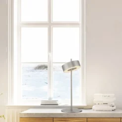 Paul Neuhaus 4324-95 Q-ROTATE LED Tischleuchte aluminium