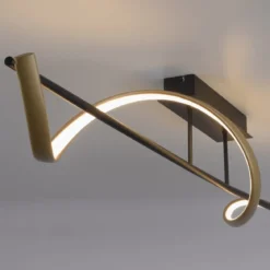 Paul Neuhaus 6385-13 Q-SWING LED Deckenleuchte anthrazit messing Smart Home