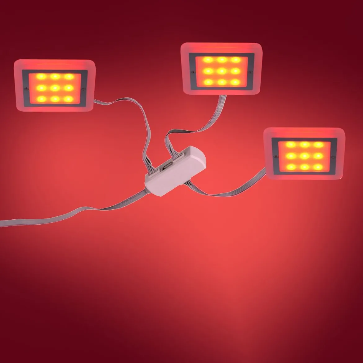 Paul Neuhaus 1160-17 Q-VIDAL LED Einbauleuchte chrom 3er-Set