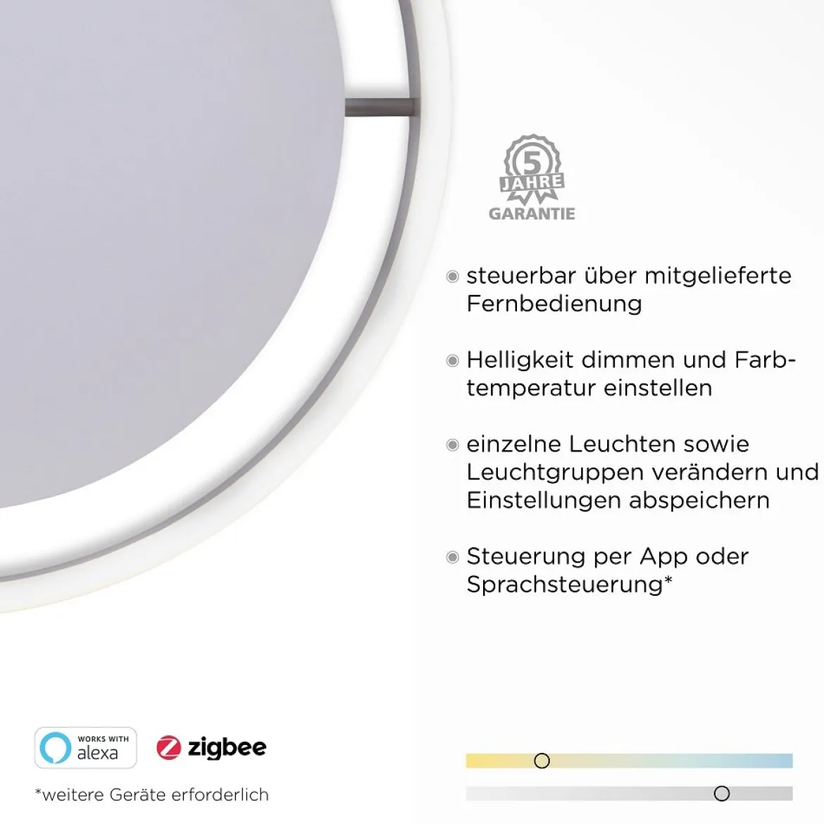 Paul Neuhaus 8414-13 Q-VITO Deckenleuchte 40 anthrazit
