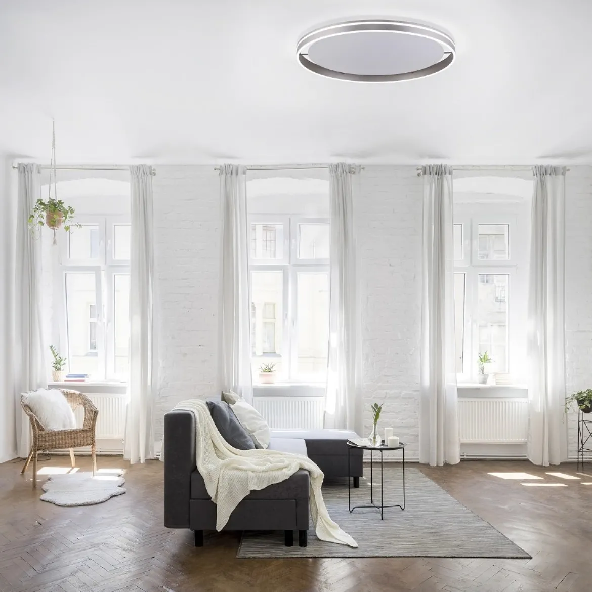 Paul Neuhaus 8418-55 Q-VITO Deckenleuchte 79 stahl
