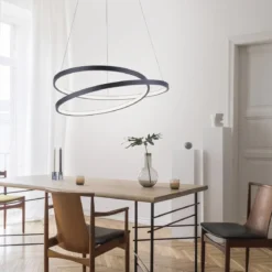 Paul Neuhaus 2472-18 ROMAN Pendelleuchte 55 schwarz