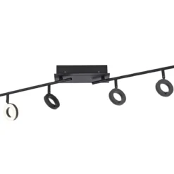 Paul Neuhaus 6786-13 SILEDA LED Deckenleuchte 4-flammig anthrazit