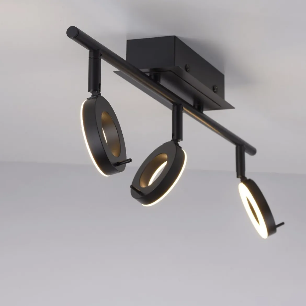 Paul Neuhaus 6785-13 SILEDA LED Deckenleuchte 3-flammig Anthrazit
