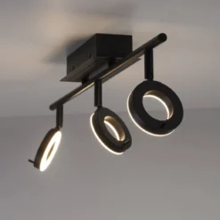 Paul Neuhaus 6785-13 SILEDA LED Deckenleuchte 3-flammig Anthrazit