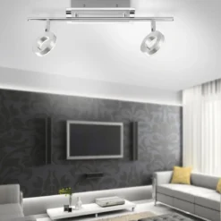 Paul Neuhaus 6781-96 SILEDA LED-Deckenstrahler 2-flammig aluminium