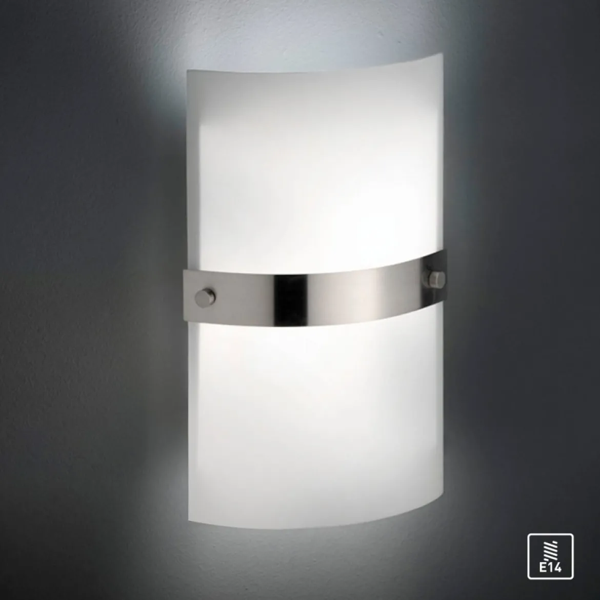 Paul Neuhaus 9846-55 SQUARE LED Wandleuchte stahl