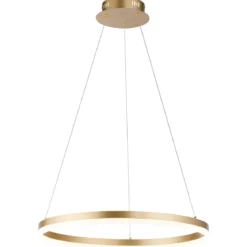 Paul Neuhaus 2382-60 Titus LED Pendelleuchte 60 messingfarben