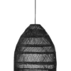 PR Home 3436-BT02 Hängelampe Maja Weide schwarz 36cm