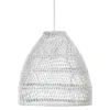 PR Home 4653-BT01 Hängelampe Maja weißes Rattan 53cm