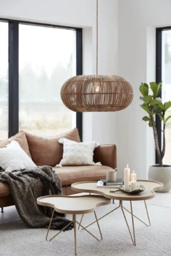 PR Home 7561-CT18 Hängelampe Zuri Natur 61cm