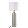 PR Home 4164418-FR01 Tischleuchte Solo Beige matt Stoffschirm weiß 65cm