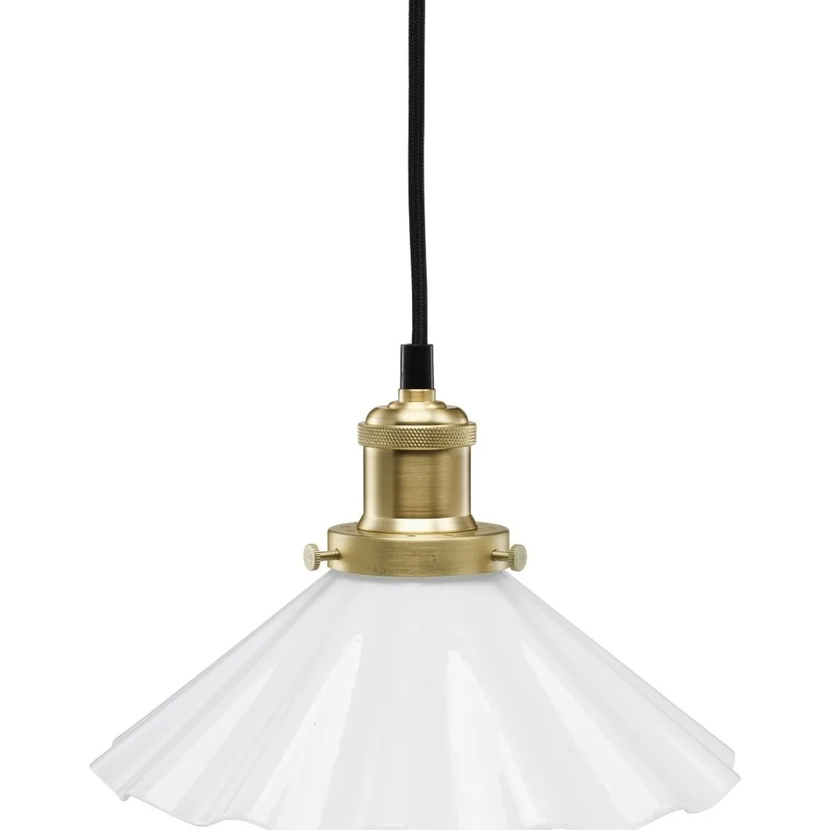 PR Home 3122510 Hängelampe August Opal gewellt 25cm