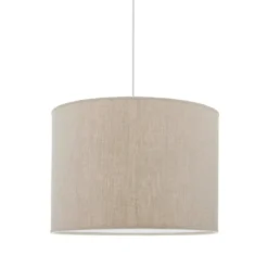 PR Home 235-L021-TT01 Sara Pendelleuchte 1-flammig Leinen natur 35cm