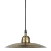 PR Home 1432802 Pendelleuchte Como 1-flammig Gold 28cm E27