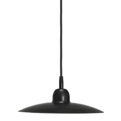 PR Home 1432803 Pendelleuchte Como 1-flammig Schwarz 28cm E27