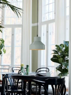 PR Home 4162607 Pendelleuchte Solo Grau Glänzend 26cm
