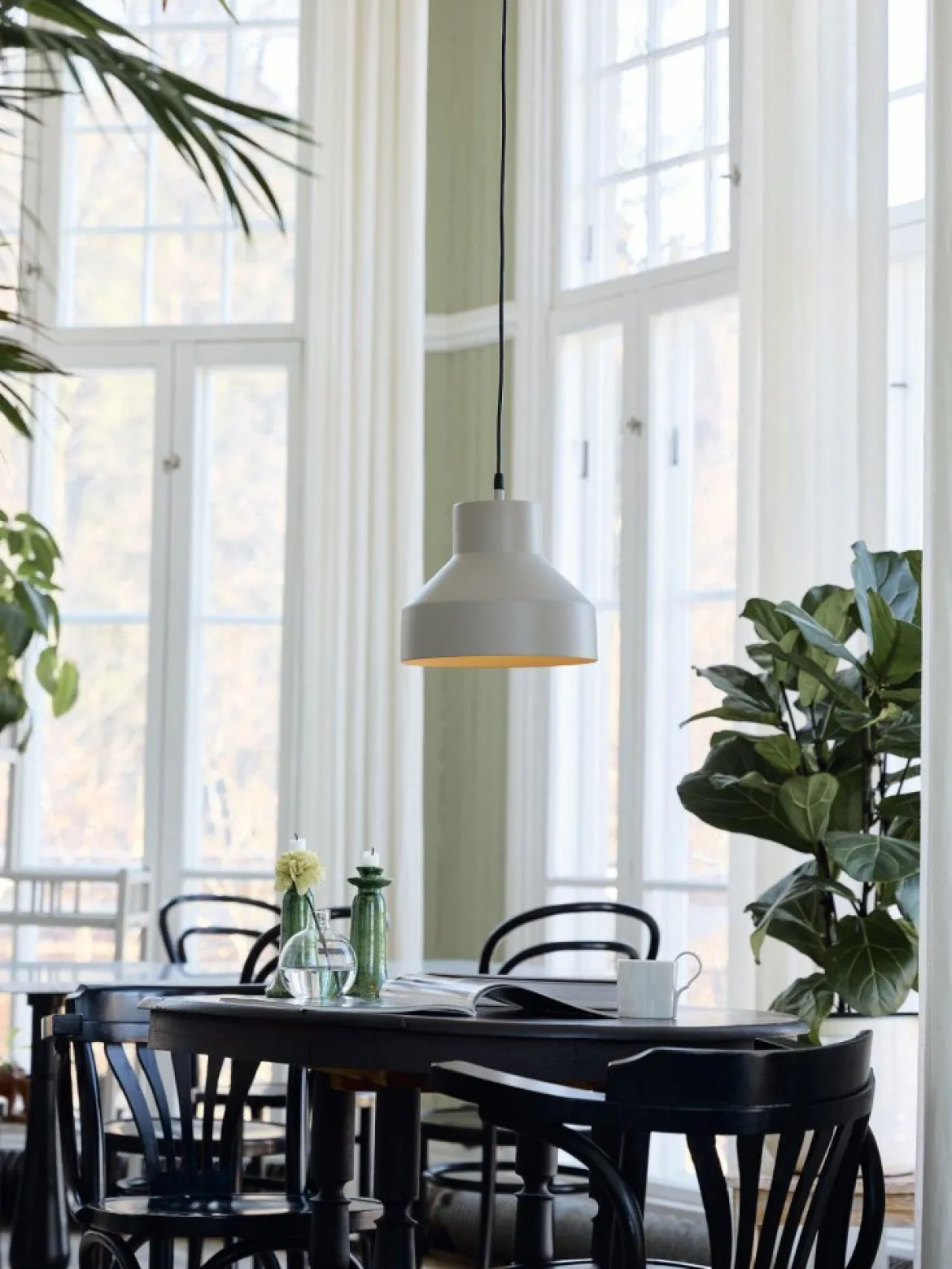 PR Home 4162618 Pendelleuchte Solo Matt Beige 26cm