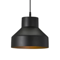PR Home 4162603 Pendelleuchte Solo Schwarz matt 26cm