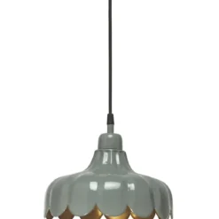 PR Home 2832413 Pendelleuchte Wells grün Gold 24cm