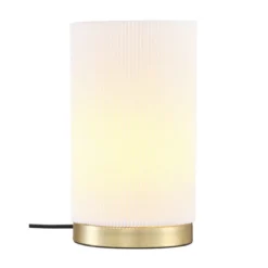 PR Home 232510 Tischleuchte Dora Weiß 25cm E27