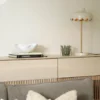 PR Home 2835018 Tischleuchte Wells Beige Gold 50cm