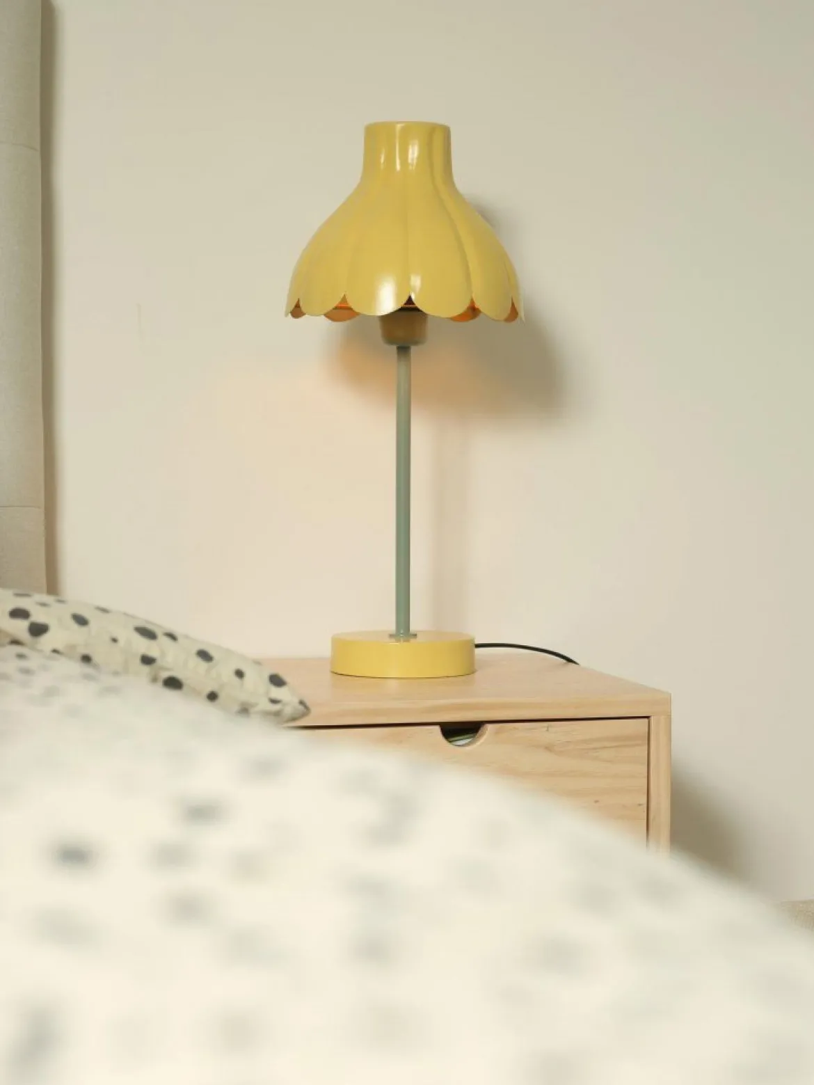 PR Home 4424722 Tischleuchte Wera Gelb Grün 47cm