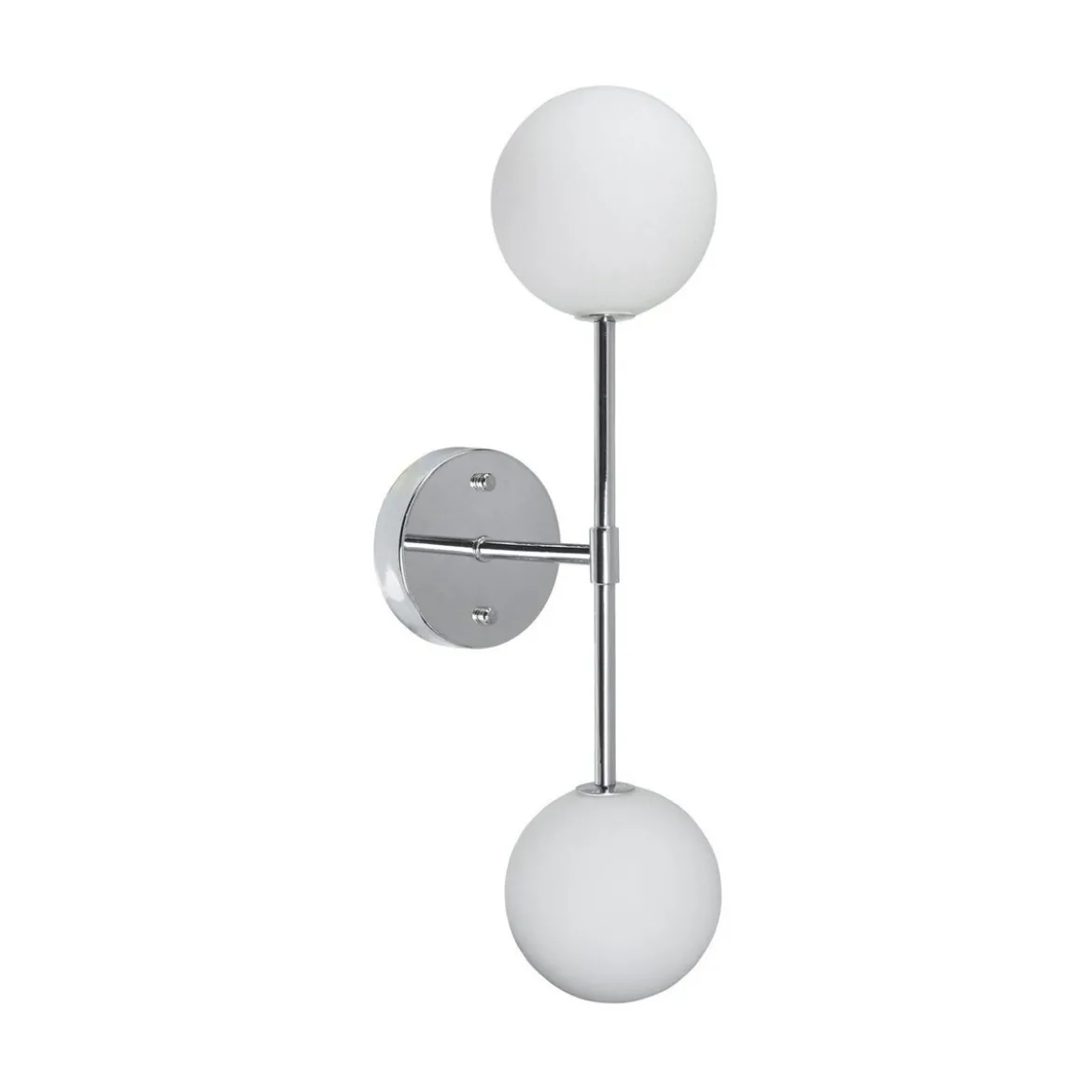 PR Home 3404906 Wandleuchte Sigma D Chrom Opal 2-flammig