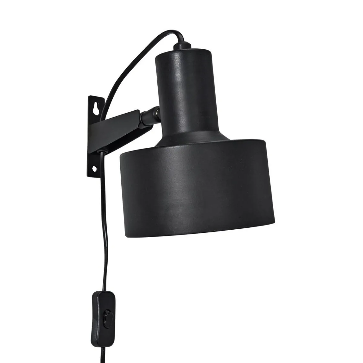 PR Home 4162303 Wandleuchte Solo matt schwarz