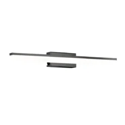 SCHÖNER WOHNEN-Kollektion LED Wandleuchte Wide 60 sandschwarz 830032