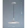 SCHÖNER WOHNEN-Kollektion LED-Pendelleuchte SLIM 3-Step dimmbar betonfarben 860025