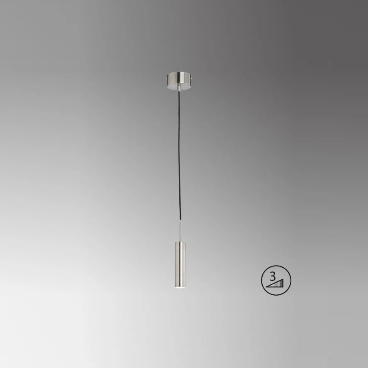 SCHÖNER WOHNEN-Kollektion LED-Pendelleuchte STINA nickelfarben 860010