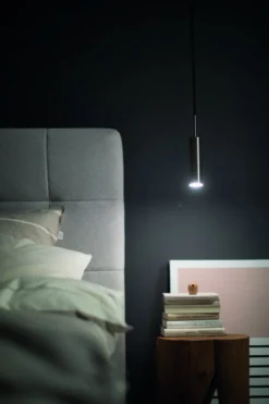 SCHÖNER WOHNEN-Kollektion LED-Pendelleuchte STINA nickelfarben 860010