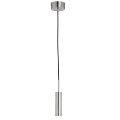 SCHÖNER WOHNEN-Kollektion LED-Pendelleuchte STINA nickelfarben 860010