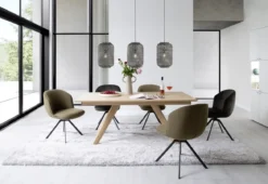 SCHÖNER WOHNEN-Kollektion Pendelleuchte CALLA Rattanschirm schwarz matt 860008