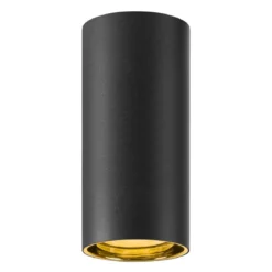 SLV 1006439 ASTO TUBE Deckenaufbauleuchte schwarz GU10