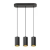SLV 1006435 ASTO TUBE Pendelleuchte 3-flammig GU10 schwarz