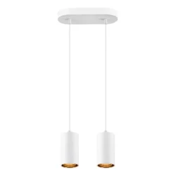 SLV 1006434 ASTO TUBE Pendelleuchte 2-flammig GU10 weiß