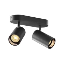SLV 1006425 ASTO TUBE Spotstrahler  zylindrisch 2-flammig GU10 schwarz