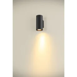 SLV 1006441 ASTO TUBE Wandaufbauleuchte zylindrisch 1-flammig GU10 schwarz